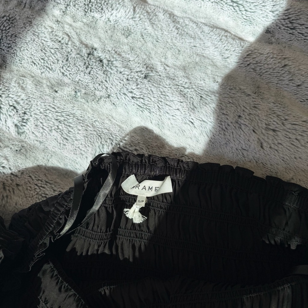 Frame Black Off Shoulder Top - Picture 4 of 5